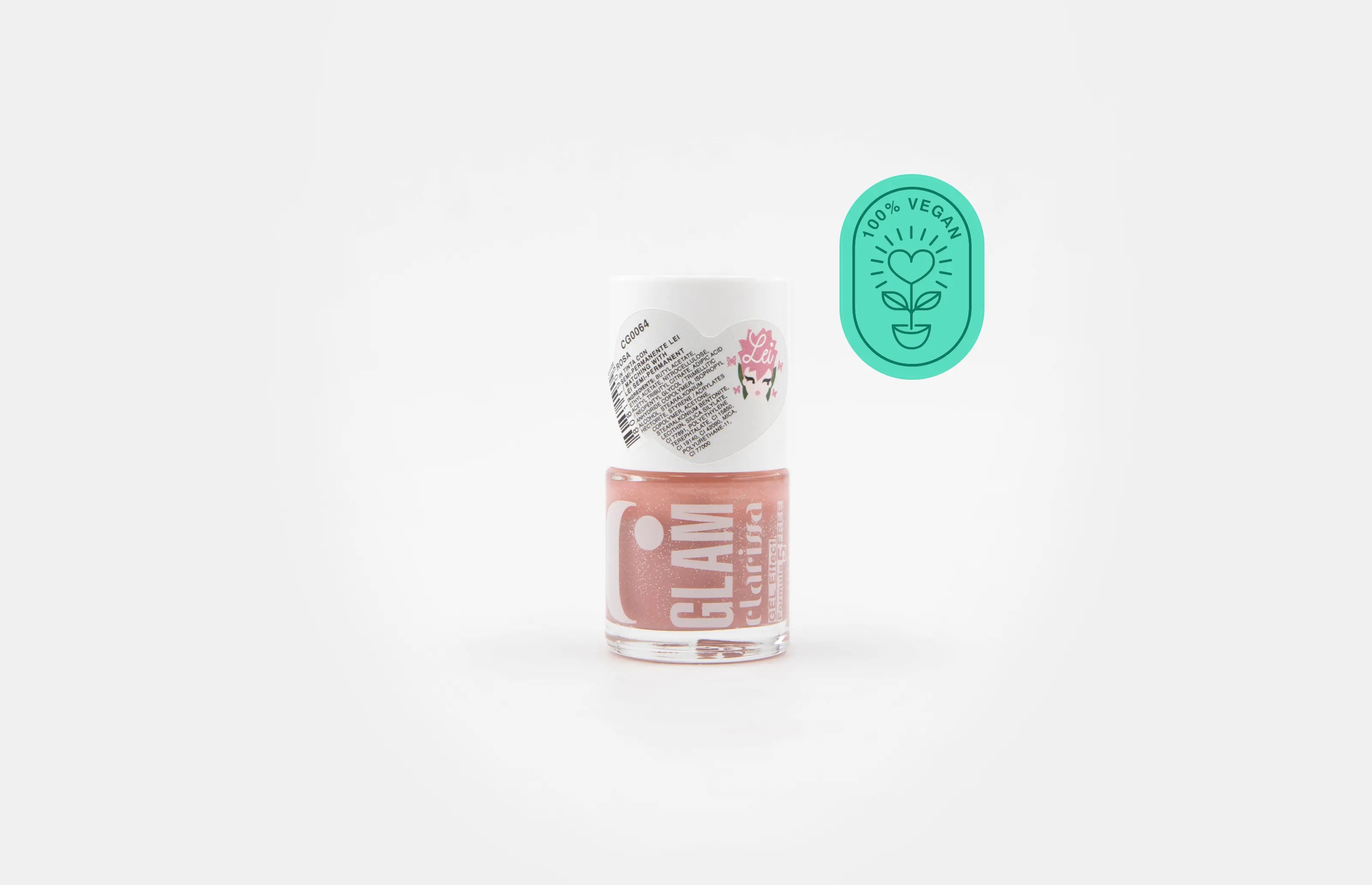 CGlam Rosa - Smalto Effetto Gel